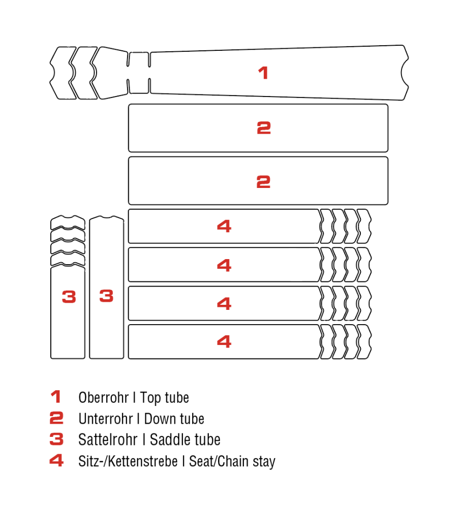 Swiss Cycle Protection Schutzfolie E-Mountainbike
